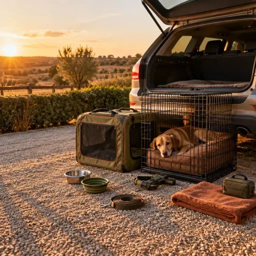 Choisir une cage de transport pour chien : confort, sécurité et praticité au quotidien