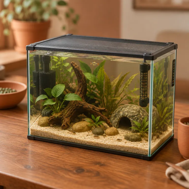 Créer un aquarium pour poissons d’eau douce confortable et sécurisé à la maison