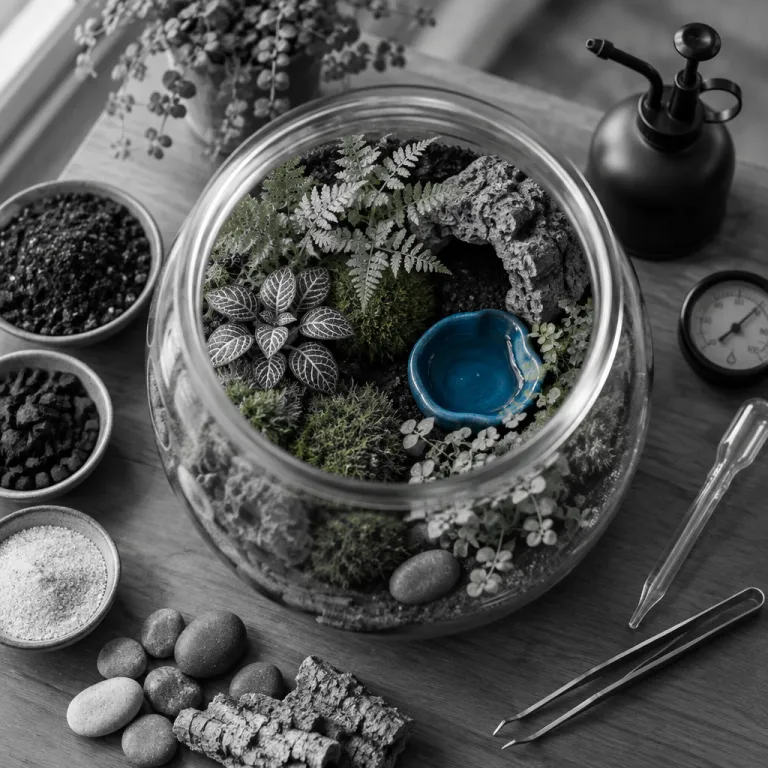Plantes pour terrarium : créer un microjardin apaisant pour vos animaux de compagnie