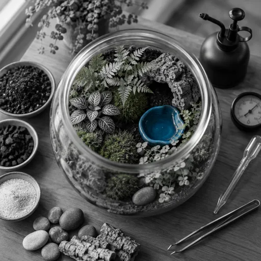 Plantes pour terrarium : créer un microjardin apaisant pour vos animaux de compagnie