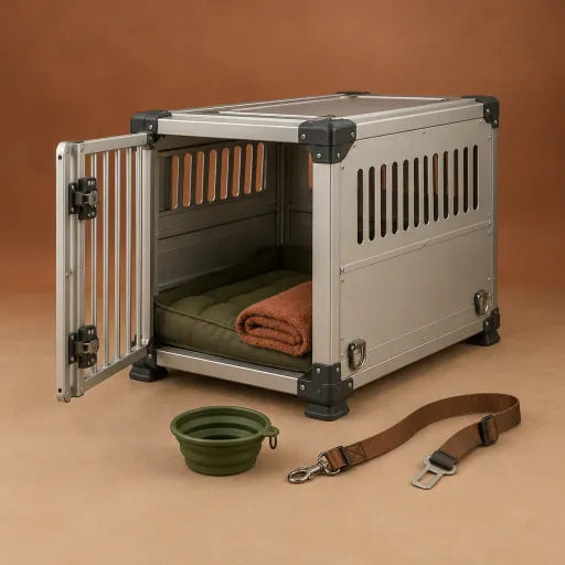 Choisir une cage en aluminium pour le transport de votre chien en toute sécurité