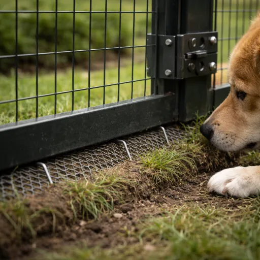 Sécuriser son jardin pour chien avec une clôture vraiment adaptée