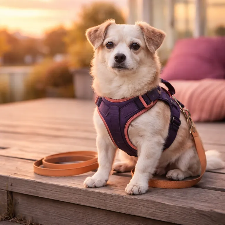 Le harnais ergonomique, allié essentiel pour le chien fragile et sensible