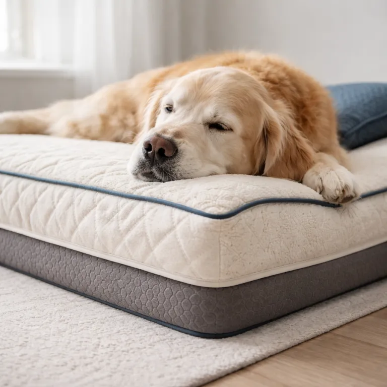 Conseils essentiels pour un couchage orthopédique vraiment confortable pour vieux chien