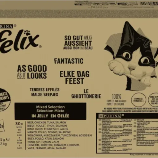 Test Felix Tendres Effilés 120x85g : la grosse boîte qui sauve les repas des chats difficiles