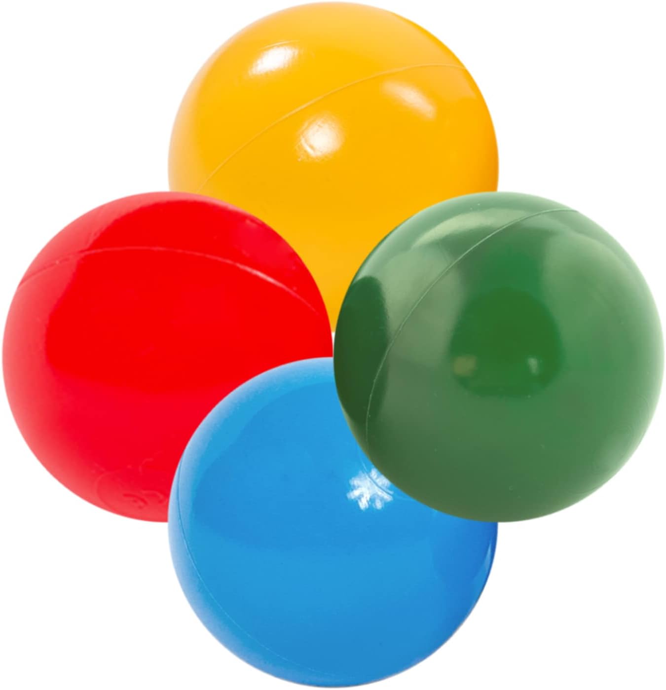 Balle pour Piscine à Balle – Multicolore Billes Enfant - Jouet Bebe – Balle Ø 6 cm - Balles en Plastique fabriquées à 100% en LDPE 500 unités