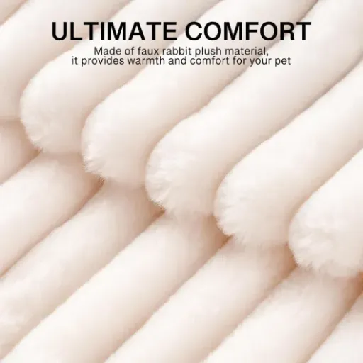 Test EDAGNY Elegant Lit pour Chat Rond : un panier simple, cosy et pas prise de tête