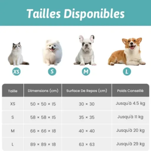 Test COZY KISS Lit pour Chat 58 cm : un panier dodo tout simple mais bien foutu
