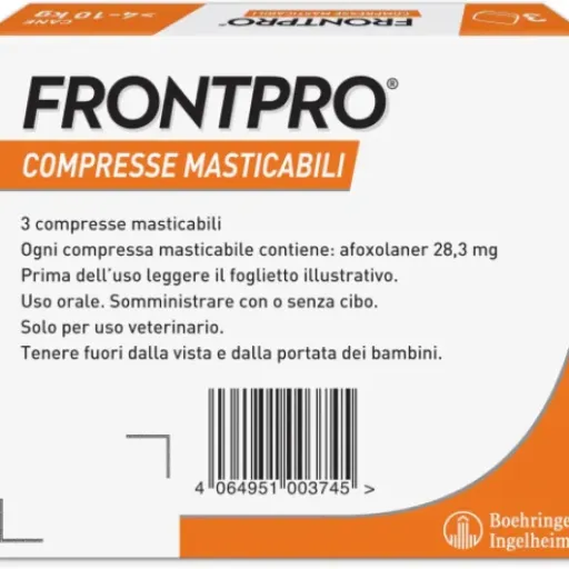 Test FRONTPRO 3 comprimés 4-10 kg : l’antipuces/tiques qui fait le job sans prise de tête