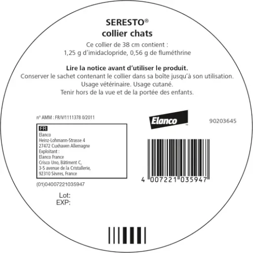 Test Seresto Colliers Chats (lot de 2) : le collier anti-puces longue durée qui simplifie la vie