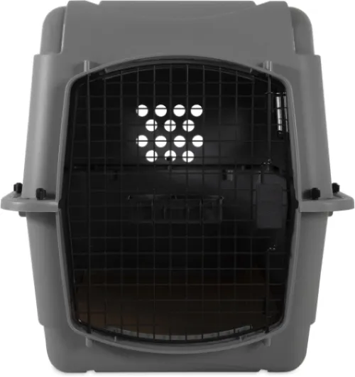 Beeztees Skykennel 3 IATA Caisse de Transport pour Chien de 13,5-22,5 kg Gris