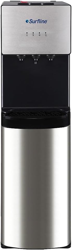 Vente-unique - Fontaine à Eau sur réseau - Eau Froide/Eau Chaude - Gris - Liman