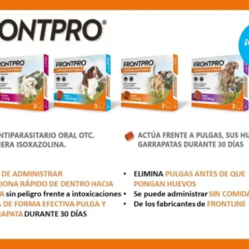 Test Antiparasitaire à croquer FRONTPRO 10-25 kg : le cachet qui fait le boulot contre puces et tiques