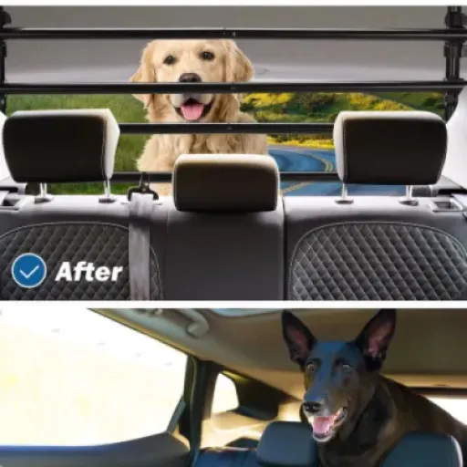 Test JOYTUTUS Grille de Séparation Voiture pour Chien : une barrière qui fait le job… selon le chien
