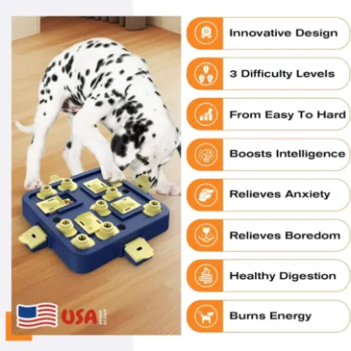 Test KADTC Jouet interactif 3-en-1 : un puzzle qui occupe bien le chien, mais pas parfait