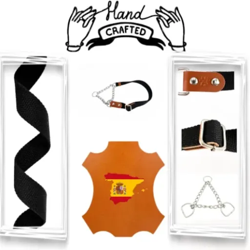 Test Martingale AVANZONA L Noir & Cognac : joli collier de dressage, mais pas pour tous les chiens