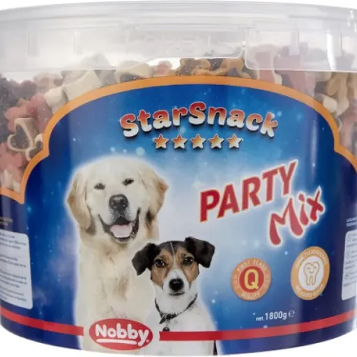 Test Nobby Friandise Seau Party Mix 1,8 kg : le gros seau de récompenses qui fait le job sans ruiner