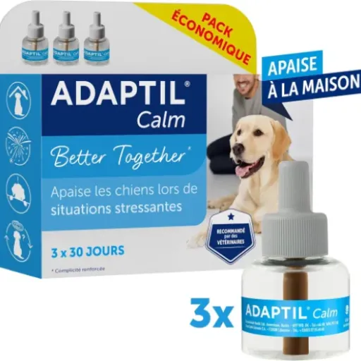 Test ADAPTIL Calm recharges : le diffuseur qui apaise (un peu) les chiens stressés