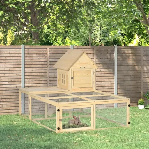 Test PawHut Clapier en Bois 2 Niveaux : grand, pratique… mais pas sans défauts