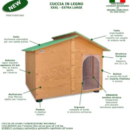 Test ORIGINAL LEGNO Niche Bois XXXL : une vraie baraque pour gros chiens (et gros budgets)