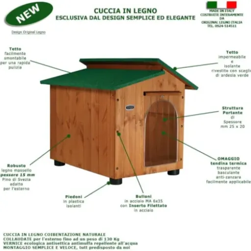 Test Niche en Bois Modèle Alpi Taille A : une petite cabane extérieure qui fait le job