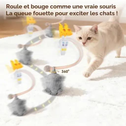 Test Migipaws Migi-Mouse : la fausse souris qui occupe (ou saoule) ton chat