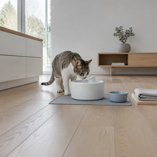 Fontaine à eau pour chat : le guide complet pour une hydratation saine et sereine