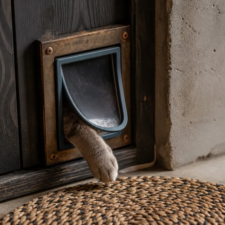 Bien choisir une chatière : créer un passage sûr et confortable pour votre chat à la maison