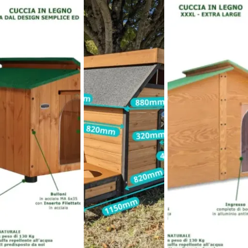 Top Niche en bois pour chien