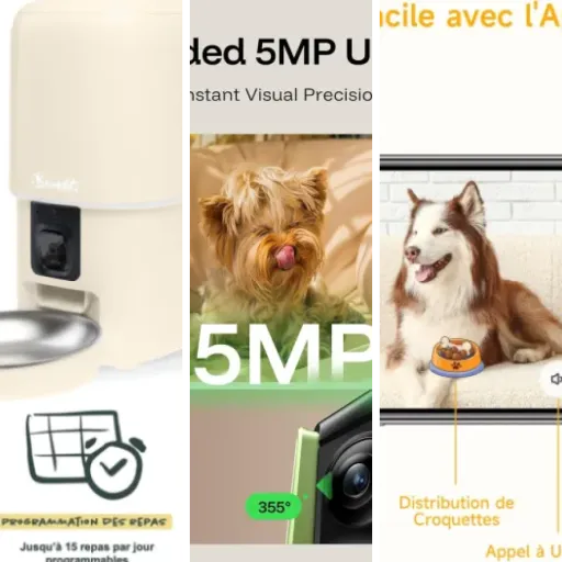 Top Caméra avec distributeur friandise